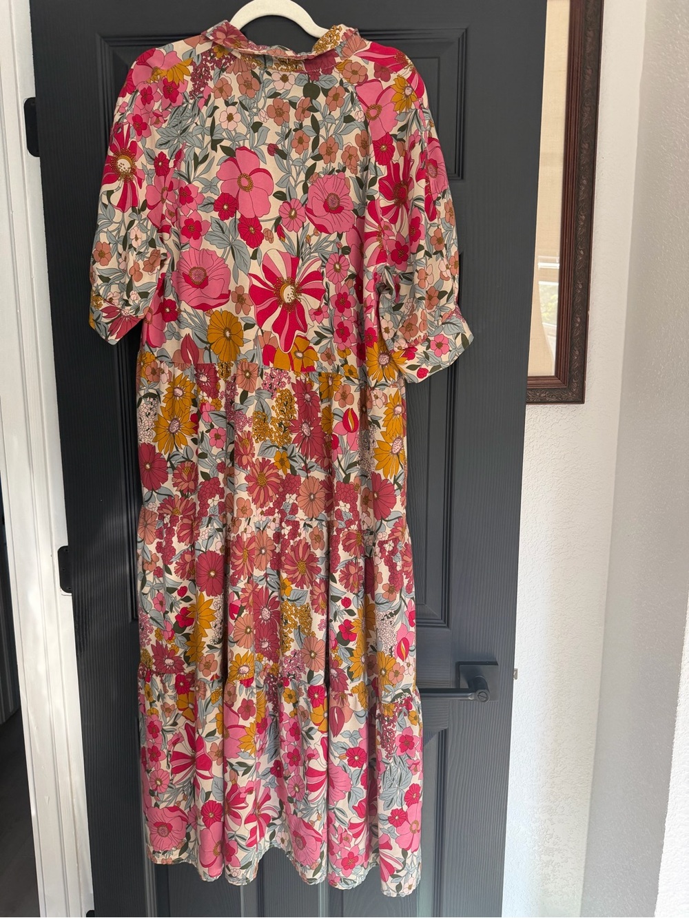 NATURAL LIFE Women's Rebecca Midi Dress in Vintage Floral - Picture 9 of 14
